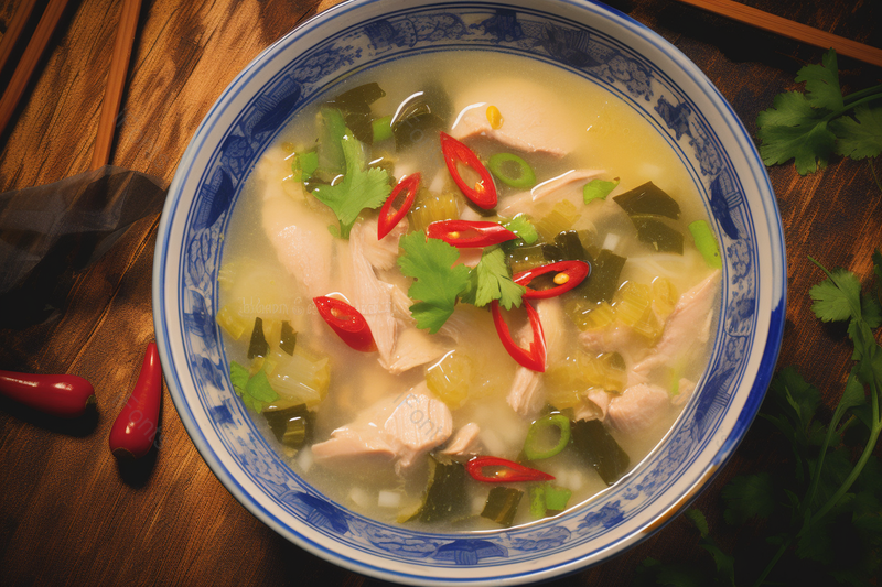 小米辣香辣酸菜肉片美食静物摄影,高清,摄影图,摄影图片,图片大全,摄影图免费下载